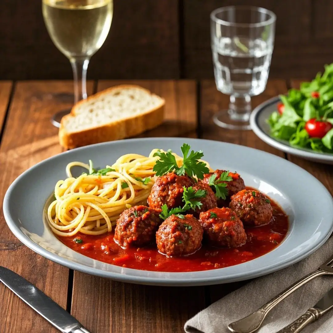 Meatballs in Tomato Sauce Recipe